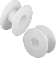 PartyKindom 4pcs Plastic Wire Spool Organizers for Efficient Cable Storage Winding Empty Bobbins for Soldering DIY Projects