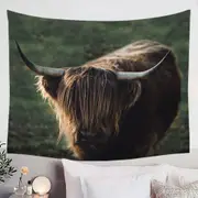 Funny Wild Yak Tapestry