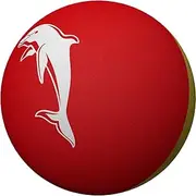 NRL Dolphins - Rubber High Bounce Hand Ball - Set of Two - 6cm