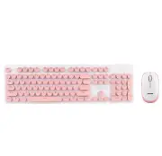 N520 Wireless Punk Mechanical Hand Keyboard Mouse Set Gaming Keyboard