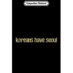 COMPOSITION NOTEBOOK: K-POP CREW K-POP KOREAN KOREA BOY BAND GROUP MERCH JOURNAL/NOTEBOOK BLANK LINED RULED 6X9 100 PAGES