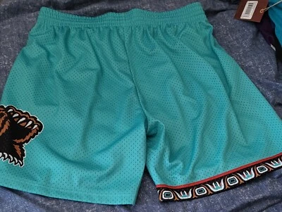 New Mitchell and Ness Memphis Grizzlies NBA Swingman Shorts Mens Sz XXL