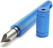 Groove Sharpener,Golf Groove Sharpener,Golf Club Groove Sharpener,Club Sharpener,Groove Sharpening Tool - Generate Optimal Backspin - Suitable for U & V-Grooves（Blue）
