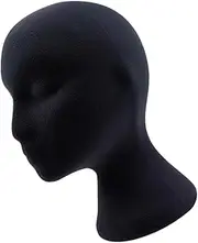 OFFIGAM Wig Head Display Stand Portable Mannequin for Hat Storage Styling Durable Wig Holder for Home Shop Use for Retail Displays DIY Projects