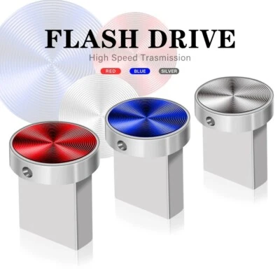 USB Flash Drives 128GB Metal Pen Drive 64GB Waterproof Memory Stick 32GB