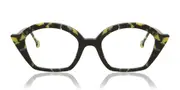 LA Eyeworks Jupiter 914 Men's Glasses Yellow Size 51 - Private Health Rebate - Blue Light Block Available