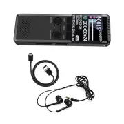 1pc 32GB Digital Voice Activated Recorder Audio Recording Device Meetings Tool