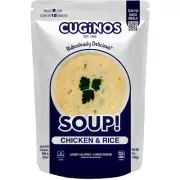 Cugino's Greek Chicken & Rice Soup