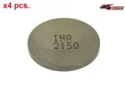 Valve plate 25mm x2,15mm, fits: HONDA CB, CBX; TRIUMPH ADVENTURER, AMERICA, B