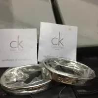 在飛比找蝦皮購物優惠-CK情侶手環（2手）