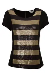 Sequin Stripe Top--JAG-JS48571
