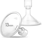 Maymom Myfit 13Mm Shields Compatible with Medela Breast Pump- Personalfit, Freestyle, Harmony, Maxi Connector; Connect to Widemouth/Narrow Connector, Personalfit/Freestyle Flex Connector; 2Pcs