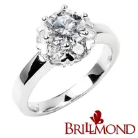 在飛比找momo購物網優惠-【BRILLMOND JEWELRY】GIA 1克拉 D/V