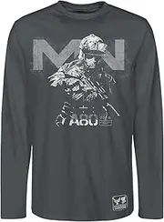 [Gaya Entertainment] Call of Duty Modern Warfare Long Sleeve "ABO" Dark Grey Size XXL