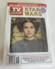 TV Guide Magazine May 1-7, 2005 Star Wars Princes Leia Padme Lenticular Cover