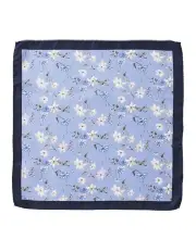 [Dom Bagnato] Clematide Silk Pochette in Blue