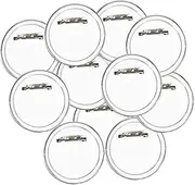 Kisangel Stainless Steel Pin Badges Set 36 Acrylic Buttons for Diy Badge Making Craft Supplies