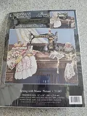 Cross Stitch Candamar Designs SEWING WITH MAMA Cross Stitch Kit 51265 New