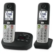 Panasonic Twin DECT Bluetooth Cordless Phone with TAM KXTGU432AZ