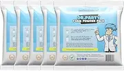 Foam Powder Pack of 5, Makes up to 600 Gallons of Foam Party Fun for Foam Machines by Dr. Party