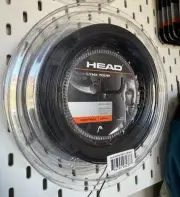 Head Lynx Tour 17/1.25 660’ Used Tennis String Reel - Black.