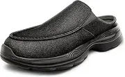 [Bigant] Men Slip-on Mules, Unisex Slippers Clogs Garden Shoes with Breathable Upper Supportive Sole