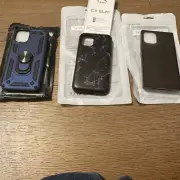 8 piece Apple Iphone 12 Mini 5.4 Case Cover Shockproof Lot B480