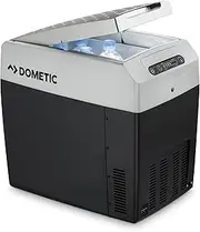[Dometic] Tropicool TCX 21 Portable Thermoelectric Cool Box, 20 Litre Mini Fridge 12 V / 230 V, Grey