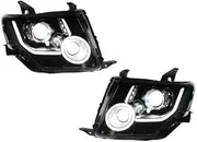 Car Front Lamps Compatible For Mitsubishi Pajero V93 V97 2009-2021 LED Auto Headlights Assembly Upgrade Dynamic Projector Lens Accessories