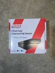 UltraTech 8-Port Fast Ethernet PoE Switch 0E-8P65W4POE