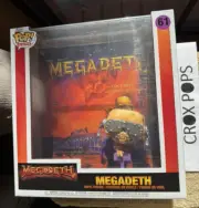 Megadeth 61 - Peace Sells But Who's Buying Funko Pop! New in Hard Album Cover