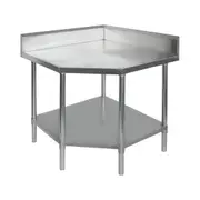 F.H.E 304 Grade Corner Workbenches With 100Mm Splashback