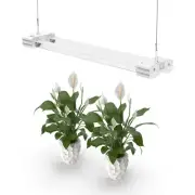 LED Grow Light Full Spectrum Modular Linkable 5000K Daylight + 660nmRed