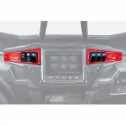 Billet Dash Panels & Switches Ride Command Polaris RZR XP1000 S 900 Turbo Red