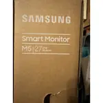 SAMSUNG 三星 27吋HDR淨藍光智慧聯網螢幕 M5 （黑色）