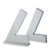 ETOPOO Machinist Carpenter Engineer 60 Degree Angle Ruler Measuring Ruler Corner Ruler With Seat Woodworking Tool