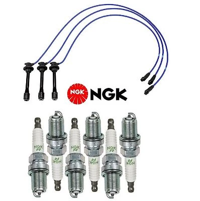 Tune Up Kit Spark Plug Wire Set & Plugs for Toyota Solara V6; 3.0L 1999-2003 (for: Toyota)