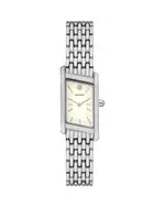 Tory Burch The Eleanor Angled Two-Hand Stainless Steel Watch, 19mm x 37mm