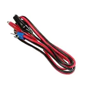 Universal Lab DC Power Supply Output Line 30A 10A Clamp Cable Silicone for Adjustable Battery Tester Source Test DIY Pro