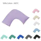 Cotton V shape / Tri / Boomerang Pillow Case Hotel Quality Cover - 100% Cotton