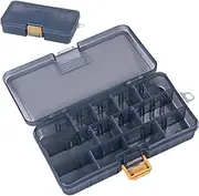 Tackle Box | Container with Removable Dividers,Portable Tool Box, Lure Storage, Fishing Tackle Box Organizer for Hardware Fitting & Fishing Parts