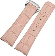 [TIOYW] Genuine Leather Watch Strap For Omega Constellation Double Eagle Series Men Women 17mm 23mm Watchband