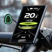 Bafang 4.0 Inch eBike Display DPC010 for M620, M600, M560, M510, M420 Middle Engines 0-6 Pedal Assist Levels eBike Display with Automatic Backlight CAN Protocol