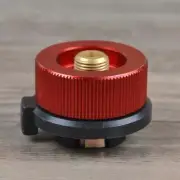 Camping Burner Conversion Head Tank Gas Bottle Adapter Connector 4.4*3cm Hot L9