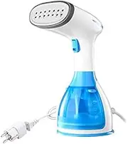 280ml Hand-held Fabric Steamer 15 Seconds Fast Heat 1500W Powerful Clothes Steamer Suitable for Family Travel Portable Steam Iron AXCDE (Color : Blue)