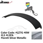 Fits 12-14 Audi A6 C7 Sedan DTO Style Trunk Spoiler Painted #LZ7G Florett Silver (for: Audi)