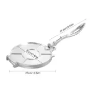 Foldable kitchen wheat flour corn baking tool, aluminum tortillas SC