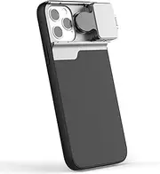 JIUYEKEW 5 in 1 Phone Camera Lens Kit with Case for iPhone 15 Pro, 2X Telephoto Zoom Lens, Phone Wide Angle & 25X Macro/10X Macro, Fisheye, CPL Lenses Compatible with iPhone 15 Pro (15pro)