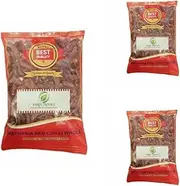 Farm Royale Mathania Stemless Red Chilli (Lal Mirch) Whole 1+1+1 Combo-1500 GM ||Shudh||Handpicked Material||Export quality