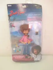 NECA Bob Ross & Peapod figure NEW IN PACKAGE